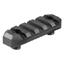 Picatinny Black Anodized Keymod Rail
