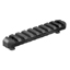 Picatinny Black Anodized Keymod Rail