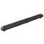 Picatinny Black Anodized Keymod Rail