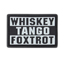 Condor PVC Whiskey Tango Foxtrot Patch
