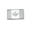 Small Canada 2 X 1 Inch Hook And Loop Backing Patch