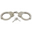 Gear Stock Stainless Steel Handcuffs