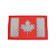 Reflective Canada Flag Embroidered Patch