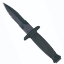 Gear Stock Boot Stainless Steel Knive W/ Nylon Web