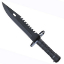 Gear Stock G.I. Type Stainless Steel M-9 Bayonet With Scabbard