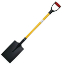 Industrial Grade Shovel w/ Fiberglass Handle
