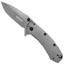 Cryo Drop Point Plain Edge Blade Folding Knife
