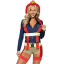 Charming Hot Zone Honey Firefighter Costume