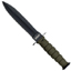 MTech USA Stainless Steel Blade Fixed Knife w/ Nylon Fiber Sheath