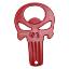 Punisher Keychain Bottle Opener