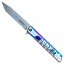 Wartech Tanto EDC 9.1 Inches Folding Knife
