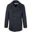 Classic Melton Wool Navy Pea Coat