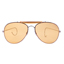 Aviator Air Force Style Sunglasses W Printed Case & Box