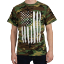 Camo US Flag T-Shirt