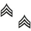 Sergeant Polished Insignia