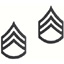 Staff Sergeant Polished Insignia