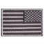 Iron On  Sew On Embroidered US Reverse Flag Patch