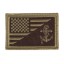 US Flag / USN Anchor Patch