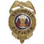 Security Officer Badge With Flags