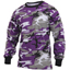 Ultra Force Mens Long Sleeve Camo T-Shirt
