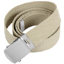 44 Inch Military Chrome Buckle Web Belts