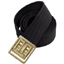Military Web Belts W Open Face 54 Inch Gold Buckle