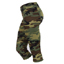 Women Workout Performance Capri - Camo
