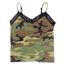 Women's Lace Trimmed Camisole - Camo