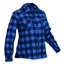 Womens Plaid Flannel Long Sleeve Shirt