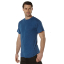 Mens Solid Color Polycotton Military T-Shirt