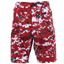 Mens Camo Poly/Cotton BDU Cargo Shorts
