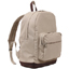 Vintage Canvas Teardrop Backpack with Leather Accents