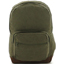 Vintage Canvas Teardrop Backpack with Leather Accents