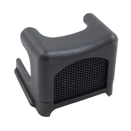 Black Perforated Scope Cap - Nylon