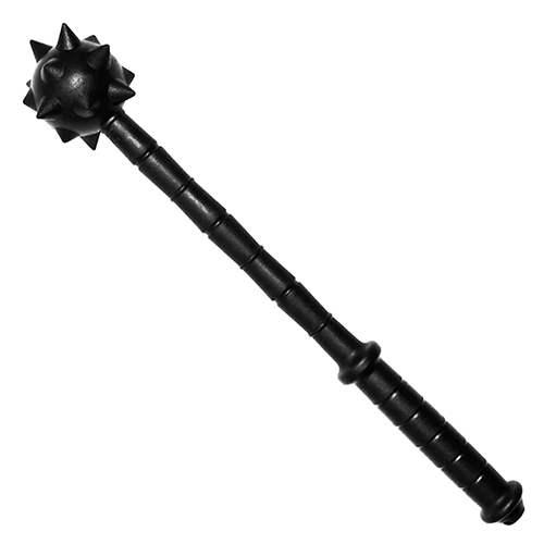 Neptune Morning Star Spiked Black Mace