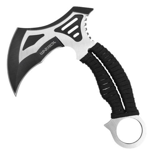 Wartech 6'' Hatchet Axe w/Sheath and Cord