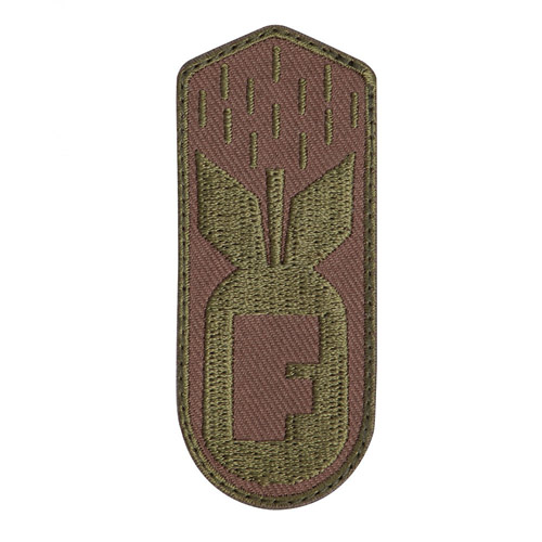 Embroidered F-Bomb Patch