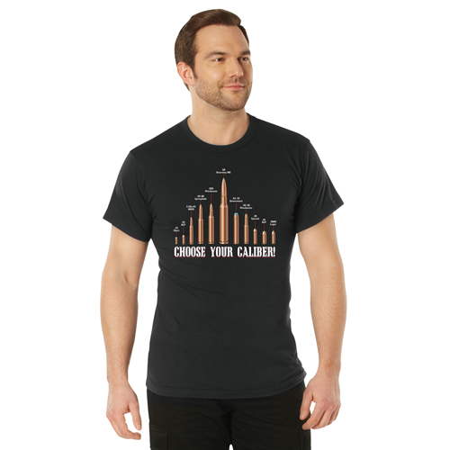 Mens Vintage Choose Your Caliber T-Shirt